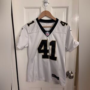 Alvin Kamara #41 New Orleans Saints Nike NFL Jersey White Youth XL